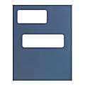 ComplyRight® Tax Presentation Folder, Double Offset Windows, Single Pocket, Blue, 8-3/4" x 11-1/4", Pack of 50 1 thumbnail image