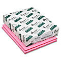 SKILCRAFT® Neon Color Copy Paper, Neon Pink, Letter (8.5" x 11"), 500 Sheets Per Ream, 20 Lb, 30% Recycled 1 thumbnail image