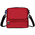 Wildkin Double Decker Lunch Bag, Cardinal Red 1 thumbnail image