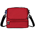 Wildkin Double Decker Lunch Bag, Cardinal Red