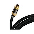 StarTech.com 50ft Black Premium S-Video Cable - Male to Male - Premium - Video cable - S-Video - 4 pin mini-DIN (M) - 4 pin mini-DIN (M) - 15.2 m - black - DIN Male - DIN Male - 50ft - Black 1 thumbnail image
