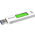 Transcend 16GB JetFlash 770 USB 3.0 Flash Drive - 16 GB - USB 3.0 - 52 MB/s Read Speed - 30 MB/s Write Speed - White