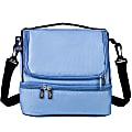 Wildkin Double Decker Lunch Bag, Placid Blue