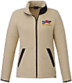 Custom Kahuzi Eco Full Zip Sherpa Women's Jacket, 30% Recycled
