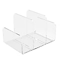 russell+hazel Acrylic Small Collator - 4" x 5.6" Desktop Organizer for Papers, Files, Notebooks or Books - Desktop Organization 1 thumbnail image