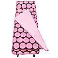 Wildkin Nap Mat, Big Dot, 50"H x 20"W x 1 1/2"D, Pink