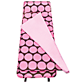 Wildkin Nap Mat, Big Dot, 50"H x 20"W x 1 1/2"D, Pink 1 thumbnail image