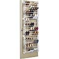 Whitmor 6780-4679-WHT Shoe Rack - 72 x Shoes - Durable - Resin, Metal 1 thumbnail image