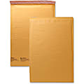 Sealed Air JiffyLite Cellular Cushioned Mailers - Bubble - #5 - 10 1/2" Width x 16" Length - Peel & Seal - Kraft - 25 / Carton - Kraft 1 thumbnail image