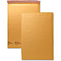 Sealed Air JiffyLite Cellular Cushioned Mailers - Bubble - #5 - 10 1/2" Width x 16" Length - Peel & Seal - Kraft - 25 / Carton - Kraft