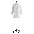 Medline Ladies' Classic Staff-Length Lab Coat, Size 16, White 1 thumbnail image