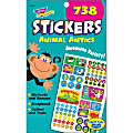 Trend® Sticker Pad, Animal Antics, Pack Of 738