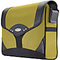 Mobile Edge Select Messenger Case - Top-loading - Adjustable Shoulder Strap - Ballistic Nylon - Yellow, Black