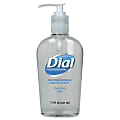 Dial Sensitive Skin Liquid Hand Soap - 7.5 fl oz (221.8 mL) - Pump Bottle Dispenser - Hand, Skin - Clear - Antimicrobial, Hypoallergenic - 1 Each