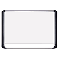 MasterVision® Porcelain Dry-Erase Whiteboard, 48" x 96", Aluminum Frame With Silver Finish