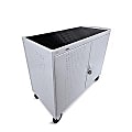 Bretford LAP30EULFR-GM Welded Laptop Storage Cart 1 thumbnail image