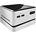 Intel D54250WYKH Desktop Computer - Intel Core i5 i5-4250U 1.30 GHz - Ultra Compact - Silver