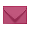 LUX Mini Envelopes, #17, Gummed Seal, Magenta, Pack Of 500