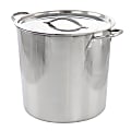 Gibson Everyday Whittington 16-Quart Stainless Steel Nonstick Stock Pot With Lid, Silver 1 thumbnail image