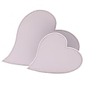 Realspace® Heart Mouse Pad And Coaster Set, Pink 1 thumbnail image