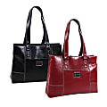 FranklinCovey® Vinyl Triple Gusset Tote, 13.5"H x 17.5"W x 5.5"D, Assorted Colors (No Color Choice) 1 thumbnail image