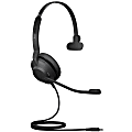 Jabra Evolve2 30 Headset - Mono - USB Type C - Wired - 20 Hz - 20 kHz - On-ear - Monaural - Ear-cup - 4.92 ft Cable - MEMS Technology, Electret, Condenser Microphone