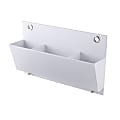 Realspace® Connecting Wall System Supplies Pocket, White 1 thumbnail image