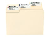 Smead® SuperTab® File Folders, Letter Size, 1/3 Cut, Manila, Box Of 100 1 thumbnail image