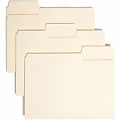 Smead® SuperTab® File Folders, Letter Size, 1/3 Cut, Manila, Box Of 100 1 thumbnail image