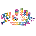 TickiT Rainbow Wooden Super Set, Assorted Colors, Set Of 84 Pieces