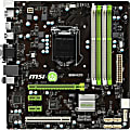 MSI B85M ECO Desktop Motherboard - Intel B85 Express Chipset - Socket H3 LGA-1150