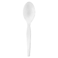 Dixie Medium-weight Disposable Teaspoon Grab-N-Go by GP Pro - Teaspoon - 1000 x Teaspoon - White - 100/Box - 10 / Carton 1 thumbnail image