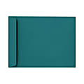 LUX Open-End 9" x 12" Envelopes, Peel & Press Closure, Teal, Pack Of 250