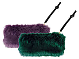 Office Depot® Brand Faux Fur Pencil Pouch, Assorted Colors