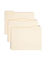 Smead® Interior Folders, 1/3 Cut, Letter Size, Manila, Box Of 100 1 thumbnail image