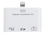 4XEM Camera Connection & Card Reader Kit - Card reader (SD, microSD) - for Apple iPad mini; iPad with Retina display (4th generation)