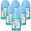 Air Wick® Freshmatic® Automatic Spray Refill, 6.17 Oz, Fresh Waters®, Carton Of 6