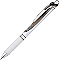 Pentel® EnerGel Pearl Retractable Liquid Gel Pen, Fine Point, 0.5 mm, Pearl White Barrel, Black Ink 1 thumbnail image