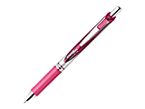 Pentel® EnerGel Pearl Retractable Liquid Gel Pen, Fine Point, 0.5 mm, Pearl White Barrel, Black Ink 1 thumbnail image