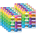 Ashley Productions Smart Poly PosterMat Pals Space Savers, 13" x 9-1/2", Numbers 1-10, Pack Of 10 Pieces 1 thumbnail image