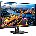 Philips 276B1 27" Class WQHD LCD Monitor - 16:9 - Textured Black - 27" Viewable - In-plane Switching (IPS) Technology - WLED Backlight - 2560 x 1440 - 16.7 Million Colors - 300 Nit - 4 ms - 75 Hz Refresh Rate - HDMI - DisplayPort - USB Hub