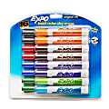 EXPO® Chisel-Tip Dry-Erase Markers, Assorted, Pack Of 16