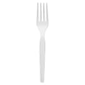 Dixie Medium-weight Disposable Forks Grab-N-Go by GP Pro - 100 / Box - 10/Carton - Fork - 1000 x Fork - White