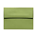 LUX Invitation Envelopes, A9, Gummed Seal, Avocado Green, Pack Of 1,000 1 thumbnail image
