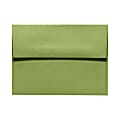 LUX Invitation Envelopes, A9, Gummed Seal, Avocado Green, Pack Of 1,000