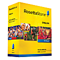 Rosetta Stone® English (American) TOTALe™ V4, Levels 1-5, For PC/Mac, Traditional Disc