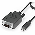 Plugable USB C to VGA Cable - Connect Your USB-C or Thunderbolt 3 Laptop to VGA Displays up to 1920x1080@60Hz - Plugable USB C to VGA Cable