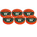 Champion Sports Floor Marking Tape, 1" x 36 yd., Orange, Pack Of 6 Rolls 1 thumbnail image