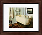 Timeless Frames Clayton Framed Bath Artwork, 11" x 14", Brown, Cape Cod Cottage Tub