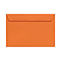 LUX Booklet 6" x 9" Envelopes, Gummed Seal, Mandarin Orange, Pack Of 50 1 thumbnail image